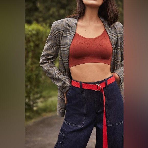 OUT FROM UNDER Orange Markie Seamless Ribbed Set - Picture 10 of 10